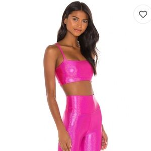 Beach Riot X REVOLVE Izzy Sports Bra in Neon Pink Size Small